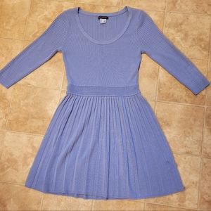 Mini length sweater dress